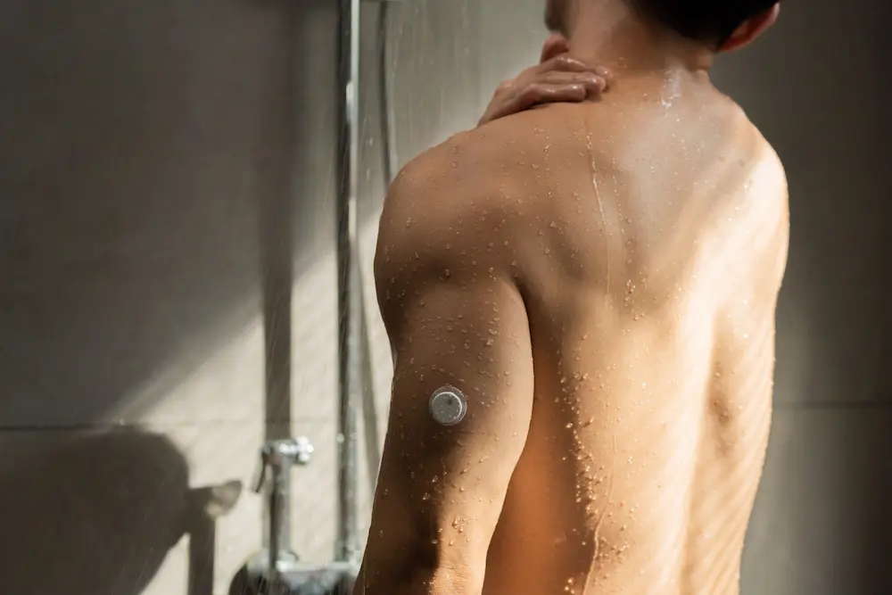 Showering man 1webp